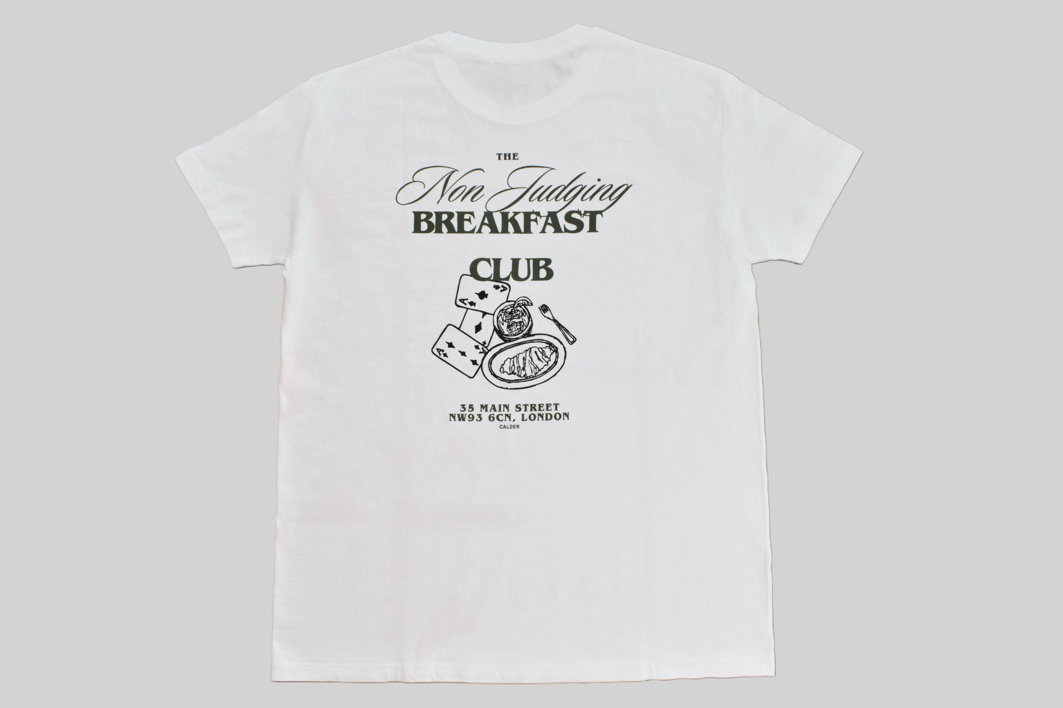 NON JUDGNING TEE - WHITE
