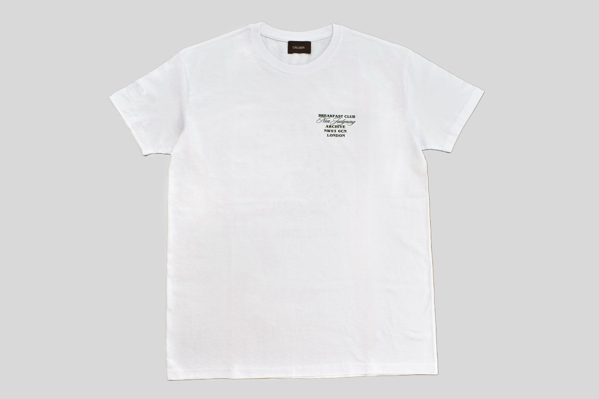 NON JUDGNING TEE - WHITE